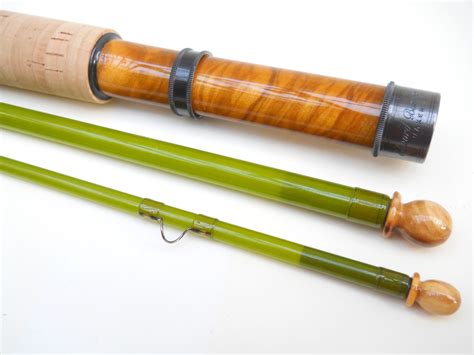 Barder Rod Co. 7½' #4-weight 3-piece fibreglass fly rod. - The Edward ...