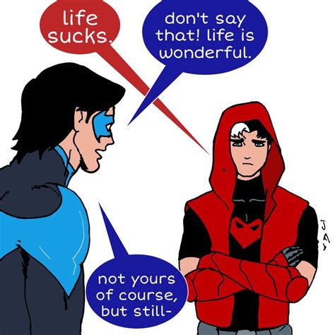 Nightwing and Red Hood by Jasontodd1fan on DeviantArt