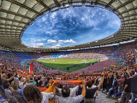 AS Roma Football Match Tickets at Olimpico Stadium, Rome, Italy - Klook ...