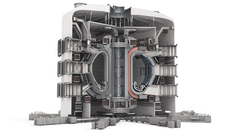 Reaktor termojądrowy ITER Tokamak Model 3D - TurboSquid 1807426