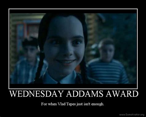 Wednesday Addams Good Morning