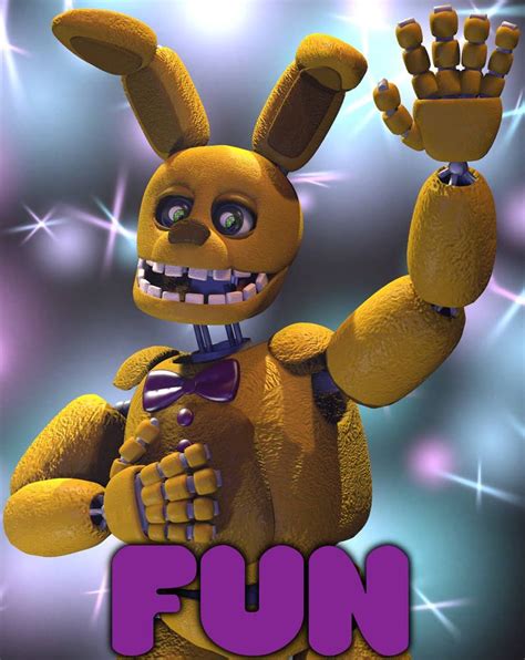 Spring Bonnie Poster by Lord-Kaine | Anime fnaf, Fnaf freddy, Fnaf funny