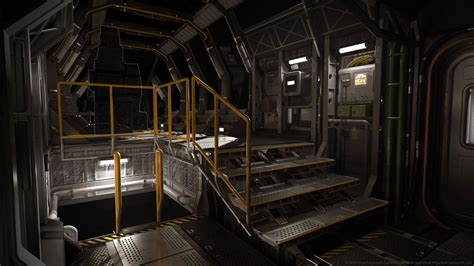 Justin Wentz - Star Citizen: Caterpillar Interior