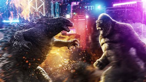 Godzilla Godzilla vs Kong King Kong 4K HD Godzilla vs Kong Wallpapers ...