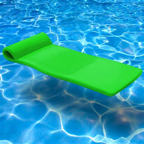 NEW! DELUXE FOAM CUSHION UNSINKABLE OVERSIZED POOL FLOAT - CUSHION ...