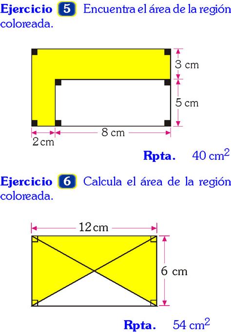 Calcular El Area De Un Rectangulo Ejercicios Resueltos - Printable ...