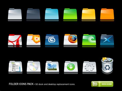 Windows 10 Folder Icon Pack at Vectorified.com | Collection of Windows ...