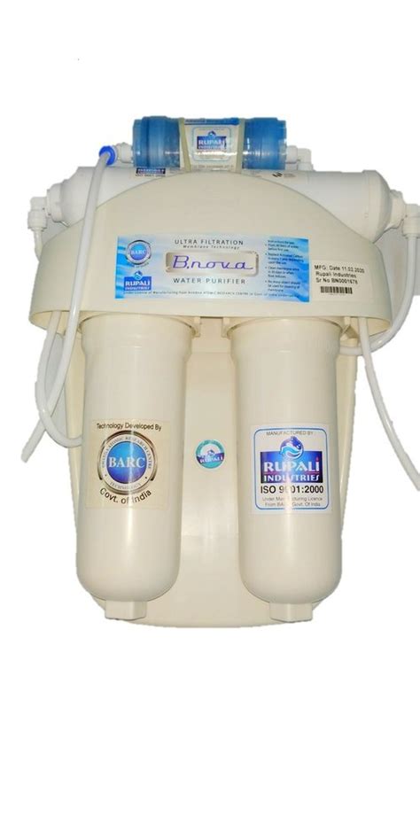 B Nova Water Purifier, Process Flow Rate: 15 To 25 Lph, | ID: 21878183697