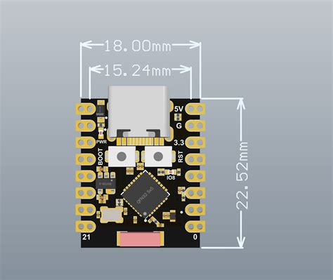 ESP32-C3 Development Board ESP32 SuperMini from Maker go on Tindie