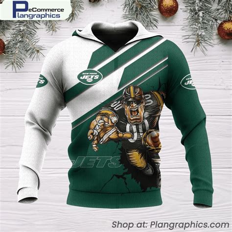 New York Jets American Football NFL Hoodie 3D Printed, Jets Merch ...