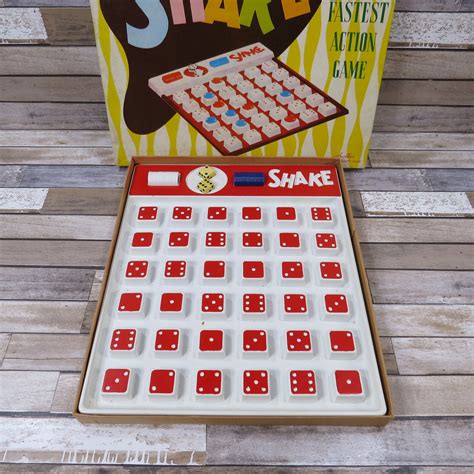 Vintage Shake Bingo Dice Game Schaper Plastic Game Family Game | Etsy