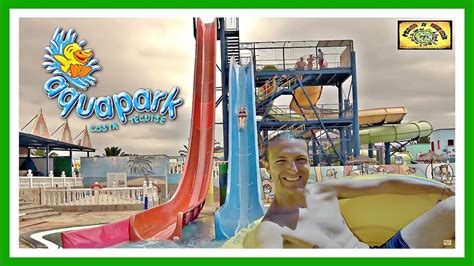 🌊 AQUAPARK Costa Teguise 2022 | Lanzarote Todos los toboganes | Islas ...