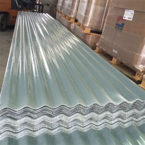 China Fiberglass Fire Resistant Plastic Corrugated Roofing Plate, 2mm ...