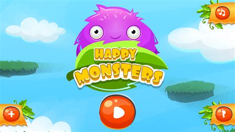 🕹️ Play Happy Monsters Game: Free Online Spatial Logic Puzzle Monster ...