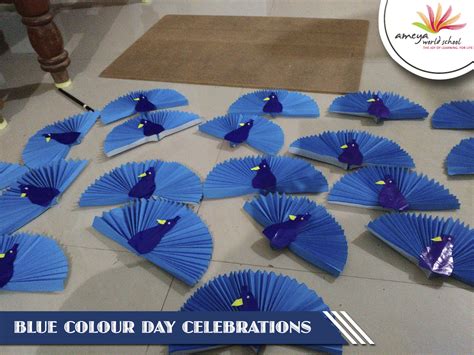 Blue Colour Day Celebrations | Ameya World School