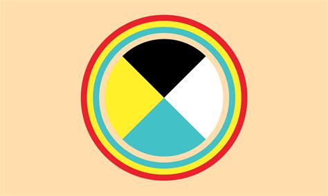 Quick redesign of the Navajo nation flag : r/vexillology