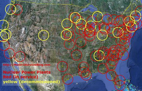 U.S. Nuclear Power Plants, safe distance?