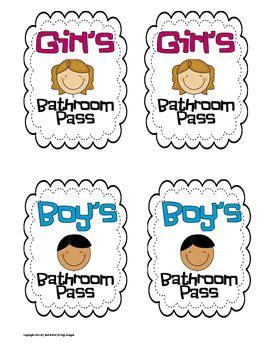 Store: Ivy-Taul - TeachersPayTeachers.com | Bathroom pass, Classroom ...