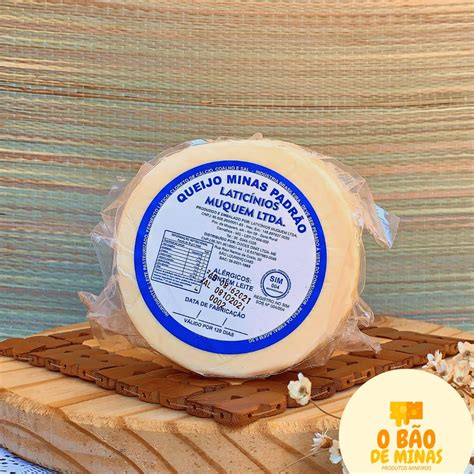 Queijo Minas Padrão - 550g - O Bão di Minas