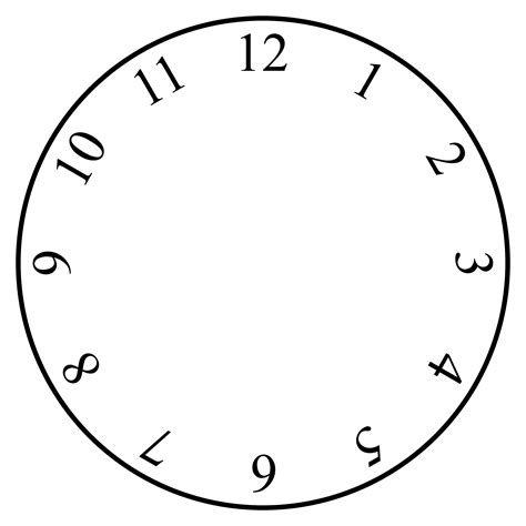 Clock Face Png - ClipArt Best