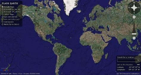 Google Earth Map Satellite Imagery – Map Vector