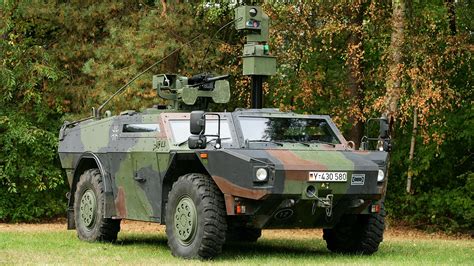 German Army Fennek Scout Vehicle [1600x900] : MilitaryPorn