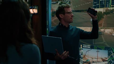 Microsoft Surface Laptop Held By Barrett Foa As Eric Beale In NCIS: Los ...