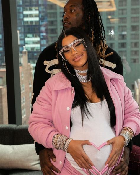 Pregnant Cardi B’s Baby Bump Photos Ahead of 2nd Child