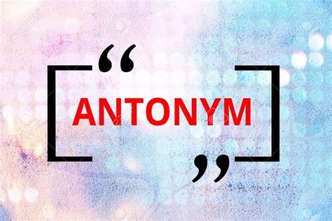 Antonyms | Quizizz