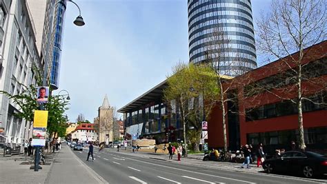 Jena, Germany - April 17, 2014: Campus Of The University In Jena ...