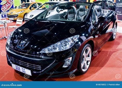 Peugeot 308 Convertible editorial photography. Image of vehicle - 8070852