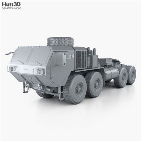 3D model of Oshkosh HEMTT M983A4 Patriot Tractor Truck 2011 | Model ...