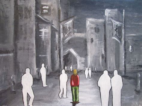 paintings loneliness - Google Search | Painting, Art projects, Art