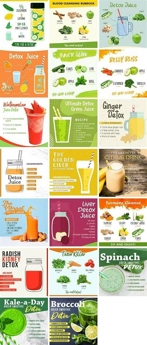 Detox Juice Recipes Bundle - Healthinomics