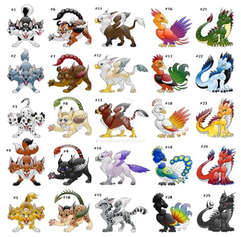 Mythical Creatures Adoptables -Closed- by Araless.deviantart.com on ...