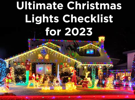 The Ultimate Christmas Lights Checklist for 2023 — 1000Bulbs Blog