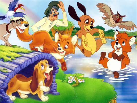 *THE FOX AND THE HOUND CAST, 1981 | The fox and the hound, Disney ...