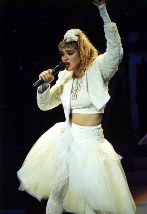 Madonna Like a Virgin Outfit