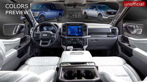 2024 Ford F-150 Truck Refresh Gets Imagined With All Possible Interior ...