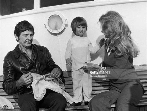 Charles Bronson And His Family In Cannes In 1973 | Charles bronson ...