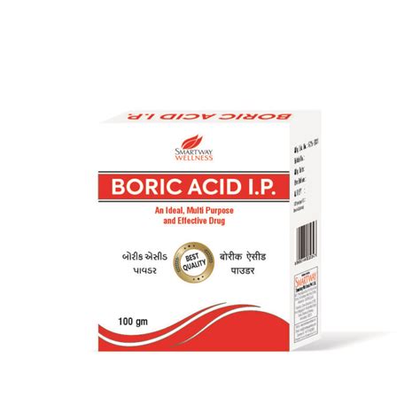 Boric Acid Powder 100 GM - Smartway