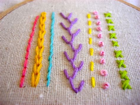 easy embroidery stitches – Free Cross Stitch Patterns