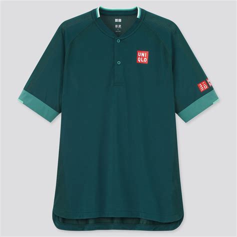 Áo tennis Uniqlo Federer Doha Open 2021 - 426627 | Ijapan