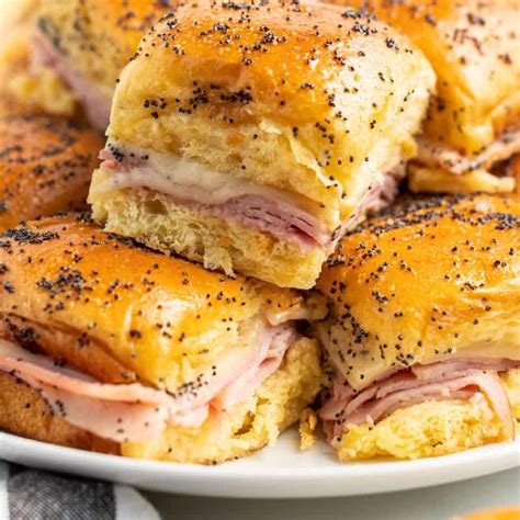 Ham and Cheese Sliders ⋆ Real Housemoms