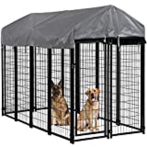 Dog Pen Dog Playpen House Heavy Duty Outdoor Metal Galvanized Welded ...