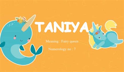 Taniya Name Meaning