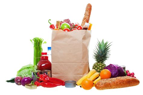 Groceries, Beverages, Household Supplies, Fresh Produce, Canned Goods PNG