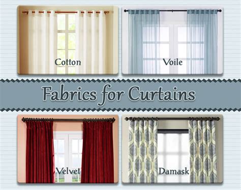 Choose the Right Curtains Materials for your Home!