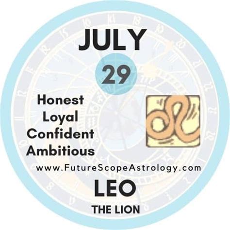 JULY 29 Zodiac (LEO) Birthday: Personality, Zodiac Sign, Compatibility ...