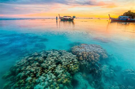 Keong Da' Great Journey: Sunset in Pattaya Beach, Koh Lipe